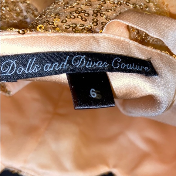 Peach dress - Picture 3 of 3